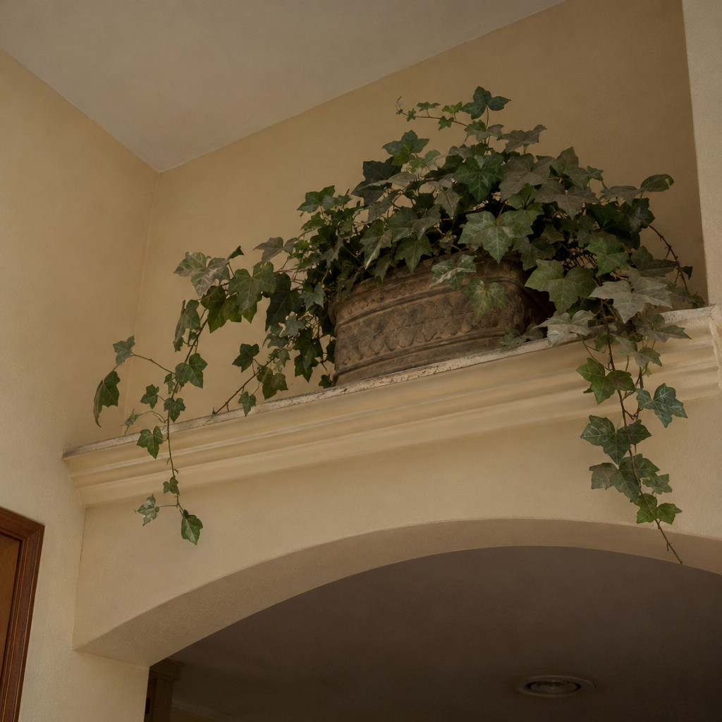 Plant Shelves and Plate Rail Ledges