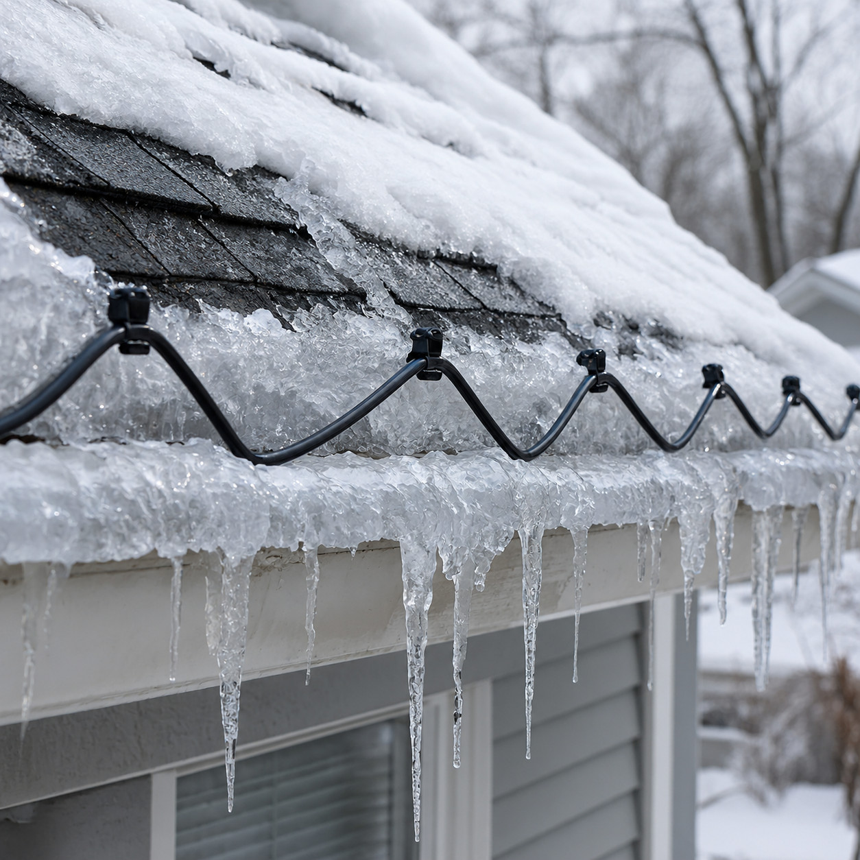 Hanging Heat Cables Instead of Fixing the Attic