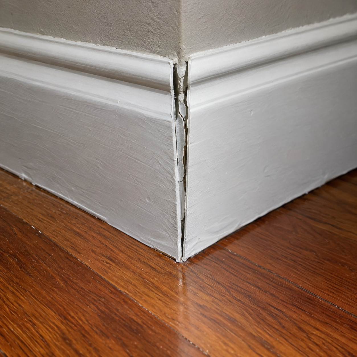 Mitered Outside Corners That Open Up