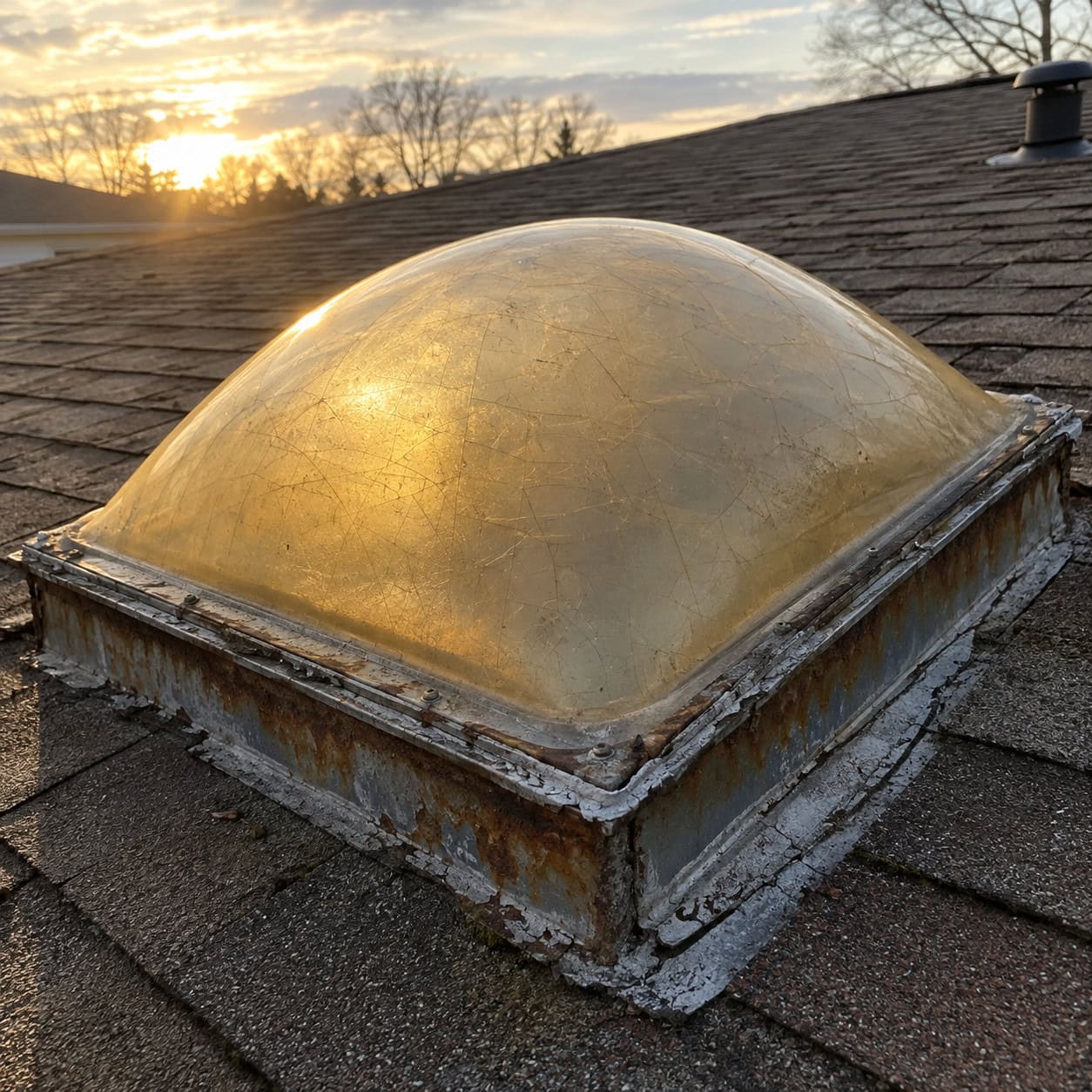 The Plastic Bubble Skylight