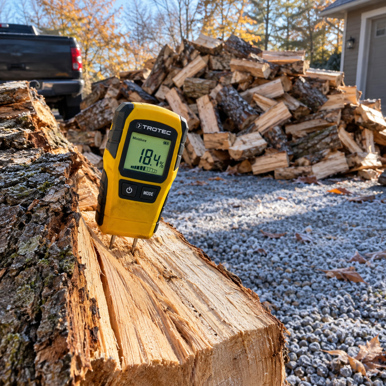 Taking the Firewood Dealer's Word That It's 'Seasoned'