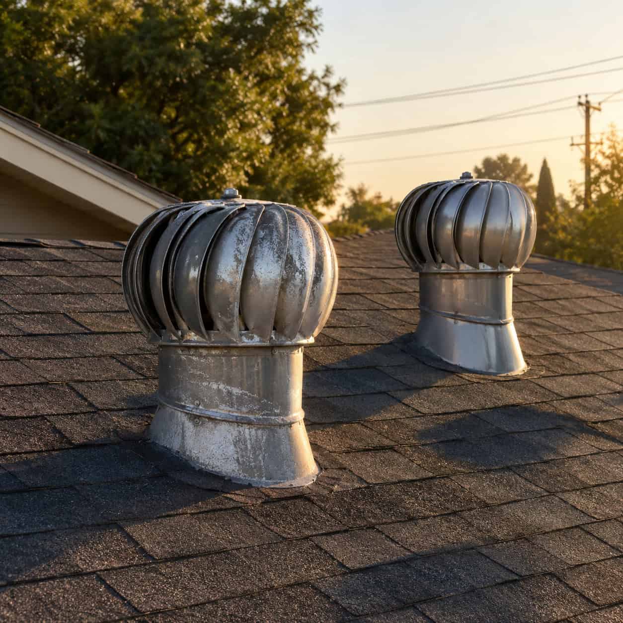 Wind Turbine Vents (Whirlybirds)