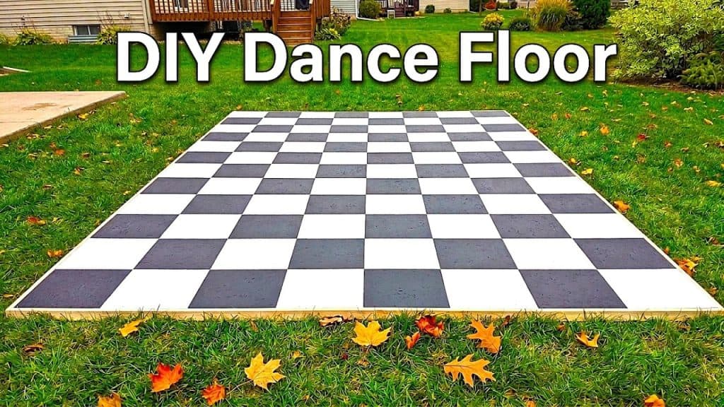 Building an Affordable DIY Wedding Dance Floor