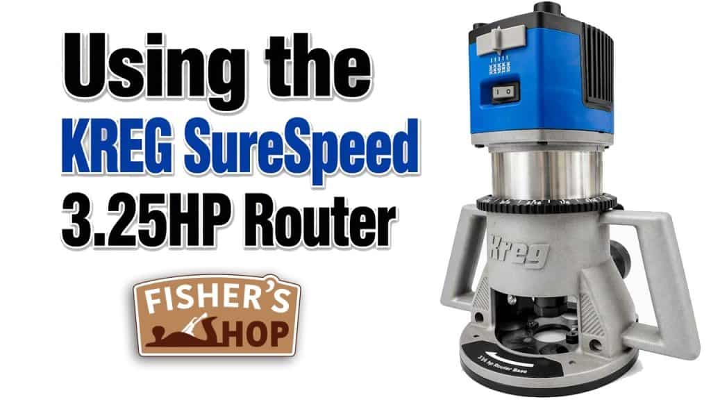 Testing the Kreg Fixed-Base 3.25HP Router in the Shop